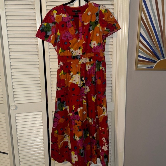 Maggy London Vibrant Floral Maxi Dress - Picture 3 of 5